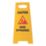 Essentials Caution Work In Progress A-Frame Safety Sign 600mm x 290mm