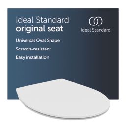 Armitage Shanks S21  Toilet Seat & Cover Duraplast White