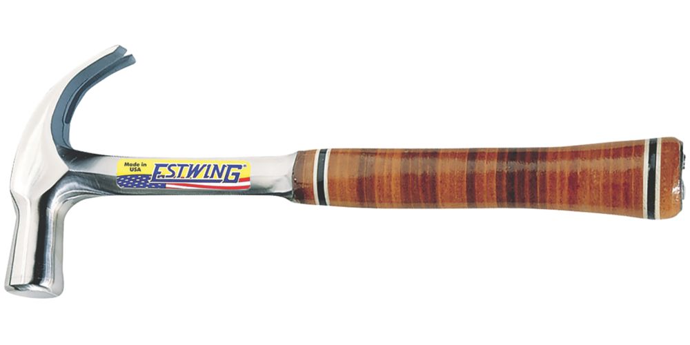 Estwing Curved Claw English Pattern Hammer 24oz (0.68kg) - Screwfix