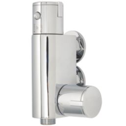 Highlife Bathrooms ASP Exposed Compact Vertical Thermostatic Bar Shower Valve Fixed Chrome