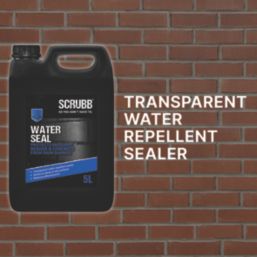 Scrubb   Water Seal Moisture Repellent Sealer For Brickwork & Masonry 5Ltr