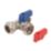 Flomasta Compression Washing Machine Valve Tee 15mm x 15mm x 3/4"