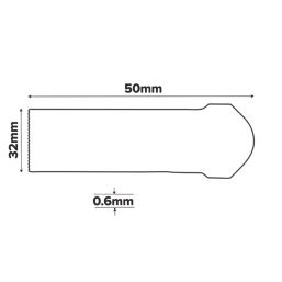 Bosch  AIZ 32 APB Multi-Material Plunge Cutting Blade 32mm
