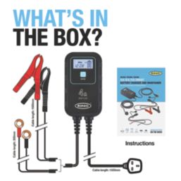 Ring RSC904 4A Smart Charger Lithium-Compatible 12V