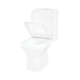 Swirl Swindale Soft-Close Vortex Rimless Toilet with Cistern Dual-Flush 4.5Ltr