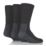 SockShop  Heavy Duty Safety Boot Socks Black 4-8 3 Pairs