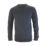 Scruffs  Eco Worker Sweatshirt Navy Large 47.5" Chest
