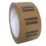 Essentials Carbon Dioxide Pipe Marking Tape Brown 33m x 50mm