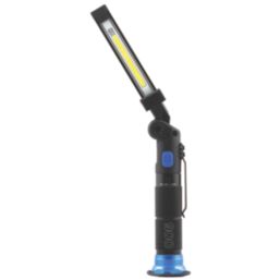 Nebo Blueline Rechargeable LED Handheld Inspection Flip Light Black 900lm