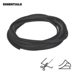 Essentials  uPVC Seal Black 15m