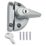 Smith & Locke Sash Window Fastener Polished Chrome 80mm x 58mm