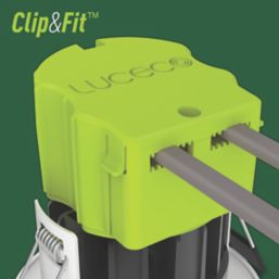 Luceco FType Fixed  Fire Rated LED Downlight White 6W 600lm