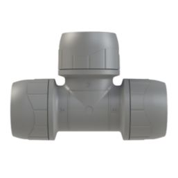 PolyPlumb Enhanced  Plastic Push-Fit Equal Tee 15mm