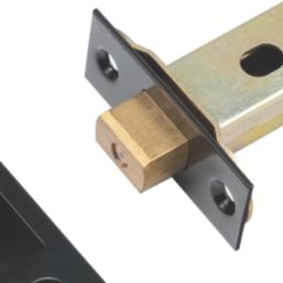 Smith & Locke Matt Black Tubular WC Deadbolt 64mm Case - 45mm Backset