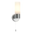 Saxby Pure Bathroom Wall Light Chrome