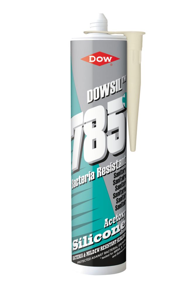 Dow 785+ Sanitary Silicone Sealant Jasmine 310ml Screwfix
