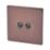 Varilight  10AX 2-Gang 2-Way Toggle Switch  Mocha