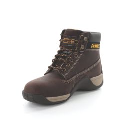 DeWalt Apprentice    Safety Boots Brown Size 8