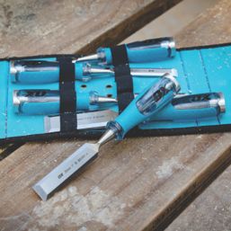 OX Pro Bevel Edge Wood Chisel Set 5 Pieces