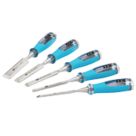 OX Pro Bevel Edge Wood Chisel Set 5 Pieces