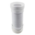 Flomasta  Flexible Straight Pan Connector White 280 - 610mm