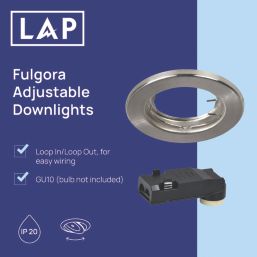 LAP Fulgora Tilt  Downlight White