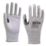 Site  Cut-Resistant Gloves Grey/Black Large