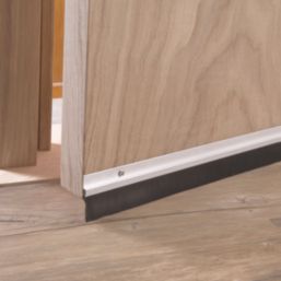 Stormguard Industrial Door Seals  Aluminium 1.25m 2 Pack