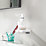Hansgrohe AddStoris Liquid Soap Dispenser Matt White 200ml