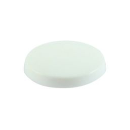 Timco 7.5mm 100 Pack White Screw Caps