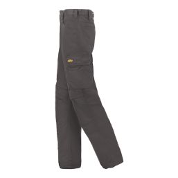 Site Sember Work Trousers Black 40" W 32" L