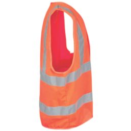 Site Rushton Hi-Vis Waistcoat Orange Small / Medium 48" Chest