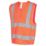 Site Rushton Hi-Vis Waistcoat Orange Small / Medium 48" Chest