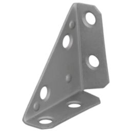 Magnodur Corner Brackets Silver 50mm x 70mm x 50mm 10 Pack