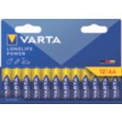 Varta Longlife Power  AA 1.5V Alkaline Batteries 12 Pack