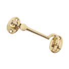 Cabin Hook Polished Brass 100mm