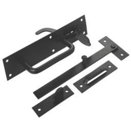 Smith & Locke Gate Latch Black 178mm