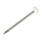 uPVC Nails White Head A4 Stainless Steel Shank 2 x 40mm 250 Pack