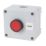 Hylec 1DE.01.04AG-SF Double Pole Flush Push-Button Isolator Switch NO/NC