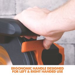 Evolution R210SMS 210mm  Electric Single-Bevel Sliding Multi-Material Mitre Saw 110V