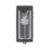 Lutec Flair Outdoor LED Solar Wall Light With PIR Sensor Black 200lm