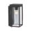 Lutec Flair Outdoor LED Solar Wall Light With PIR Sensor Black 200lm