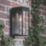 Lutec Flair Outdoor LED Solar Wall Light With PIR Sensor Black 200lm