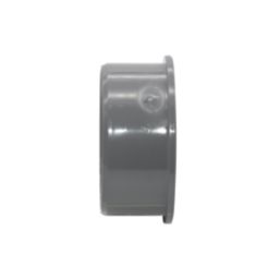 FloPlast Solvent Soil Boss Adaptor Grey 40mm