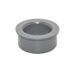 FloPlast Solvent Soil Boss Adaptor Grey 40mm