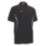 Scruffs Trade Tech Moisture Wicking Work Polo Black Medium 40" Chest