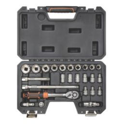 Magnusson  1/2" Drive 12-Point Socket Set 25 Pieces