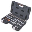 Magnusson  1/2" Drive 12-Point Socket Set 25 Pieces