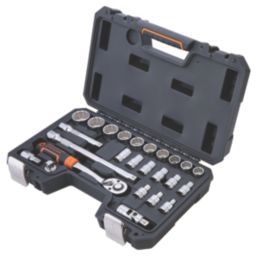 Magnusson  1/2" Drive 12-Point Socket Set 25 Pieces