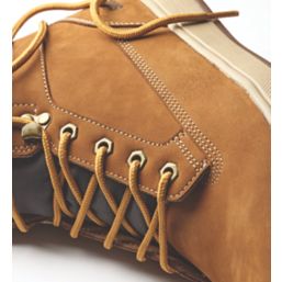 Site Touchstone Size 11  Dark Honey Water-Resistant Steel Toe Cap Safety Boots